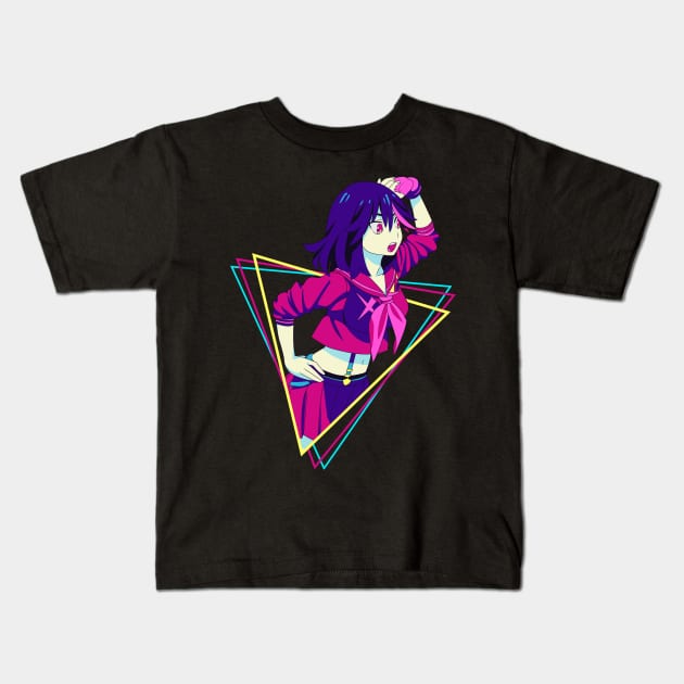 Ryuko Matoi - Kill La Kill Kids T-Shirt by mounier